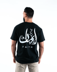 T-shirt Unisex | Iman faith | Front and back | Oversized - Ergosalah - Ergonomic padded prayer mat for knee support